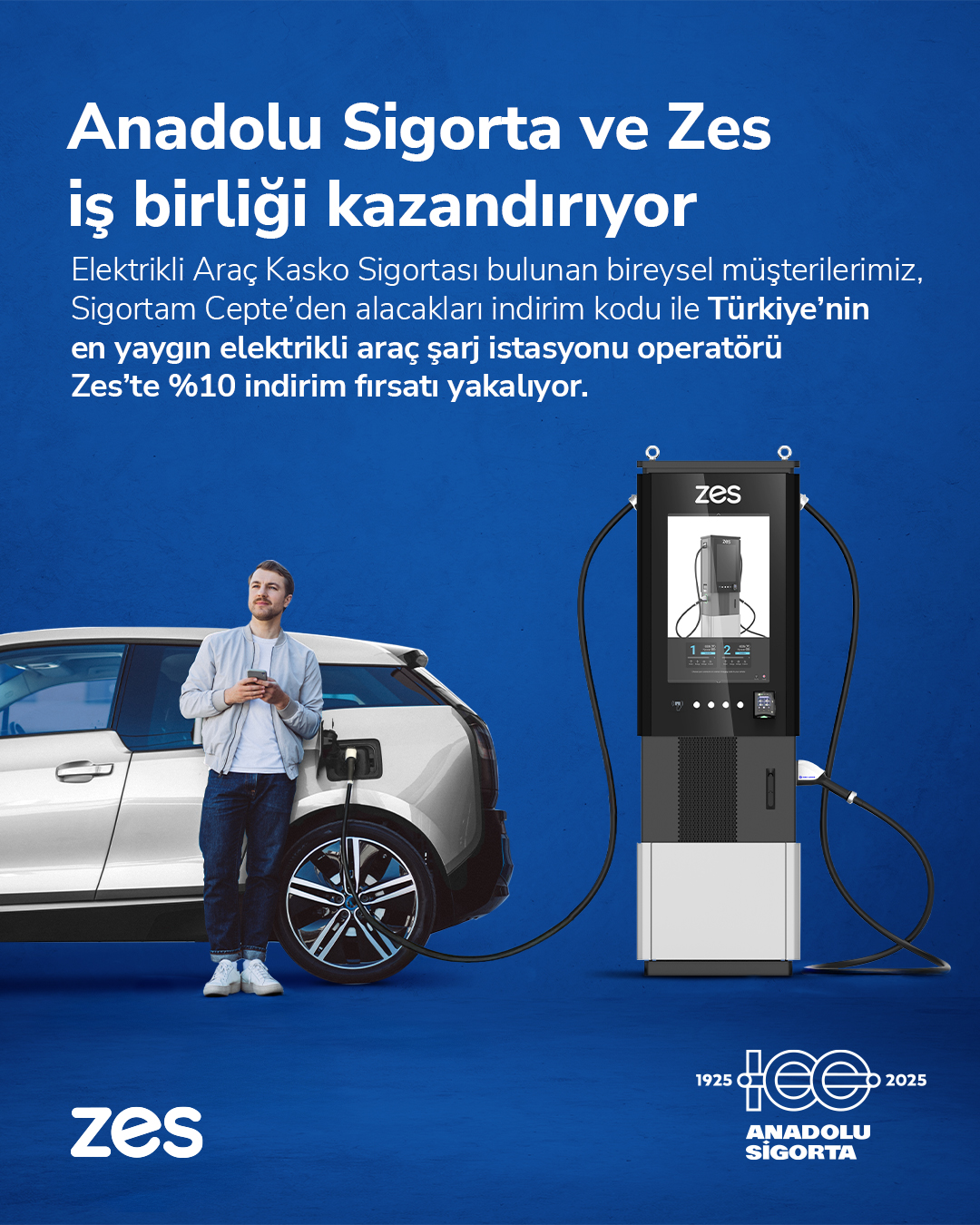 Anadolu Sigorta ve Zes İş Birliği Kazandırıyor