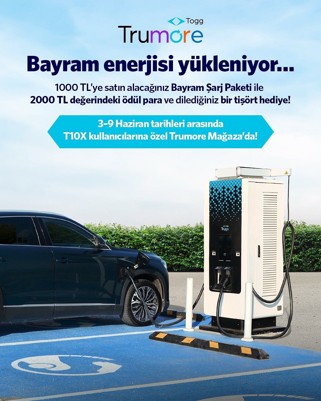 Togg T10X’lilere bayram enerjisi ⚡