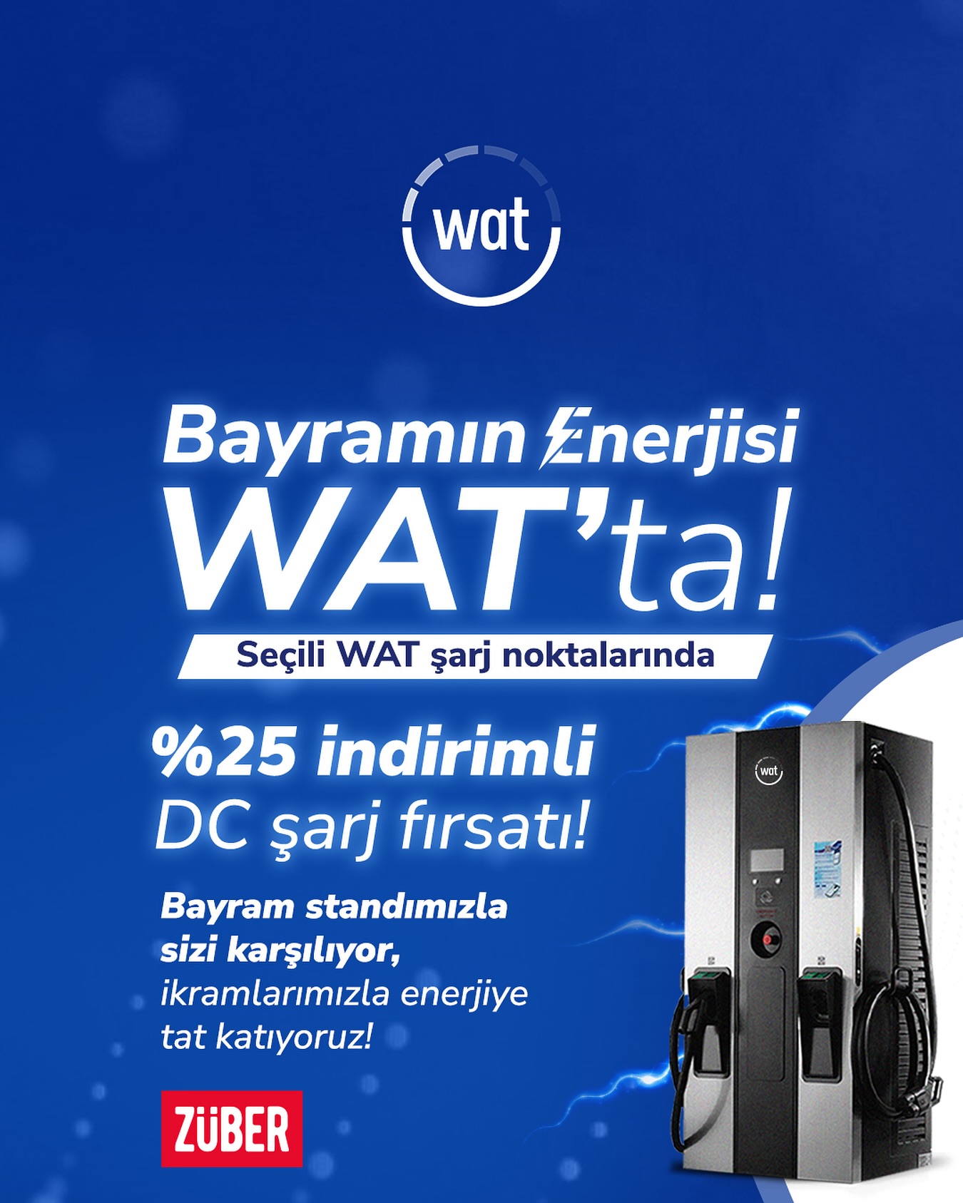 WAT Mobilite - Bayram Kampanyası - Seçili İstasyonlarda %25 İndirim