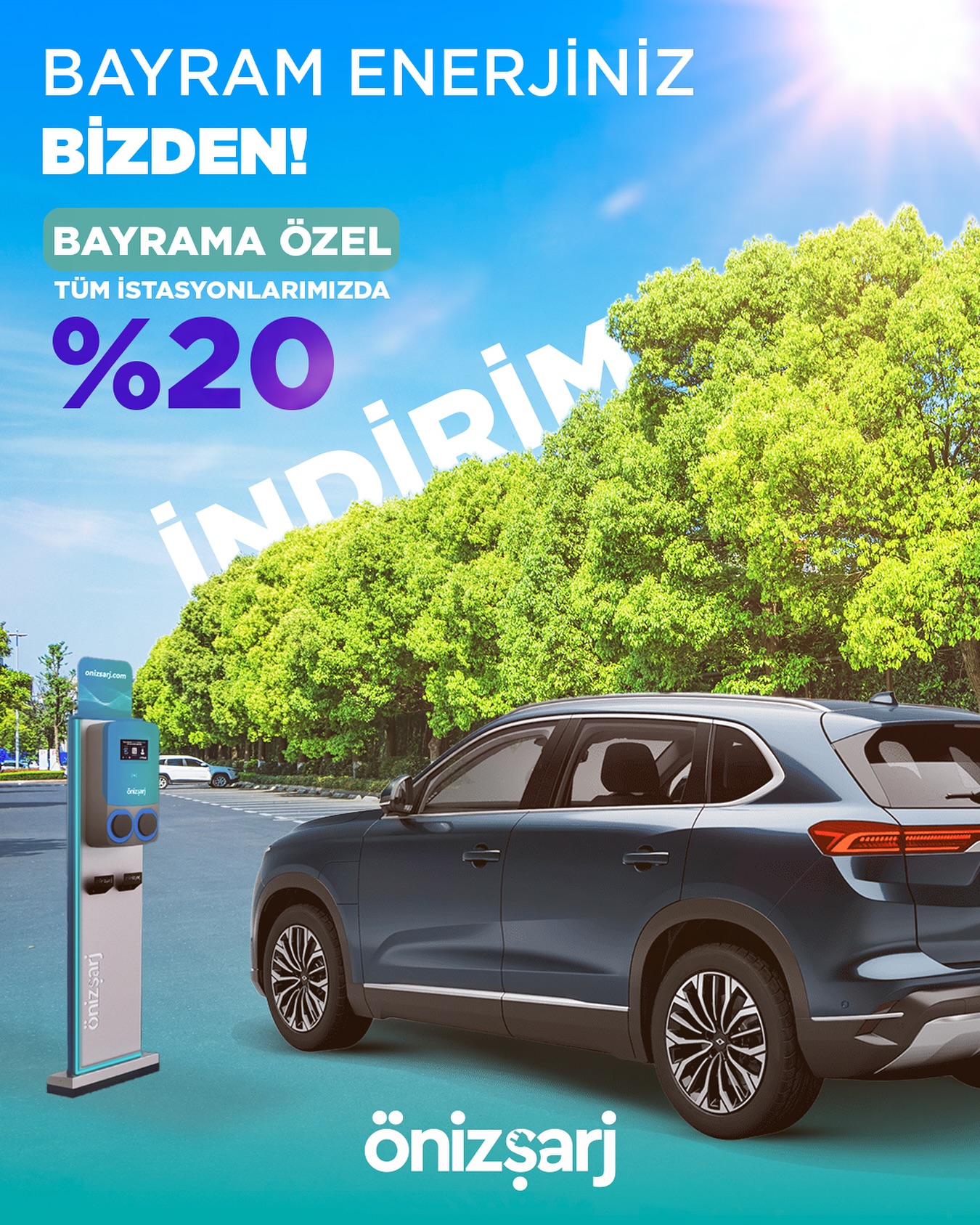 Öniz Şarj - Bayram Kampanyası - %20 İndirim